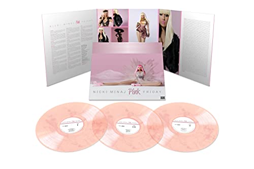 Nicki Minaj/Pink Friday (Deluxe Pink/White Swirl Vinyl)@10th Anniversary@3LP