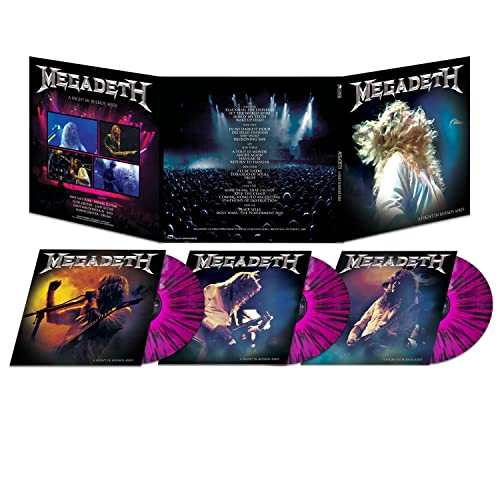 Megadeth/Night In Buenos Aires (Purple & Black Splatter Vinyl)@3LP