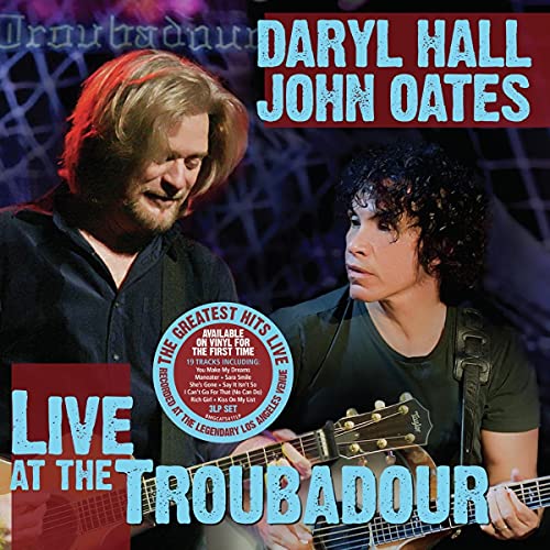 Daryl Hall & John Oates/Live at The Troubadour@3LP
