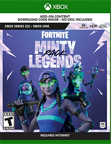 Xbox Series X/Fortnite Minty Legends Pack (Code In Box)