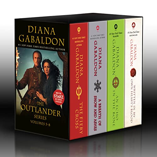 Diana Gabaldon Outlander Volumes 5 8 (4 Book Boxed Set) The Fiery Cross A Breath Of Snow And Ashes An E 