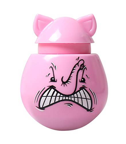 DoyenWorld Treat Dispensing Toy - Angry Pink Elephant