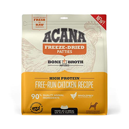 ACANA® Freeze-Dried Food, Free-Run Chicken Recipe, Patties