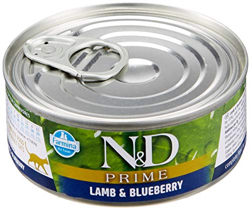 Farmina N&D PRIME Wet Cat Food - Lamb & Blueberry