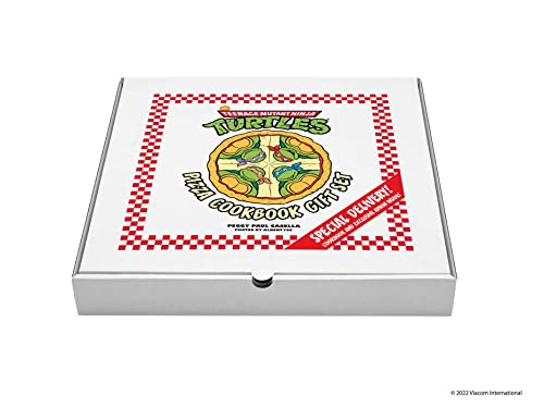 Peggy Paul Casella/The Teenage Mutant Ninja Turtles Pizza Cookbook Gift Set@Book & Apron