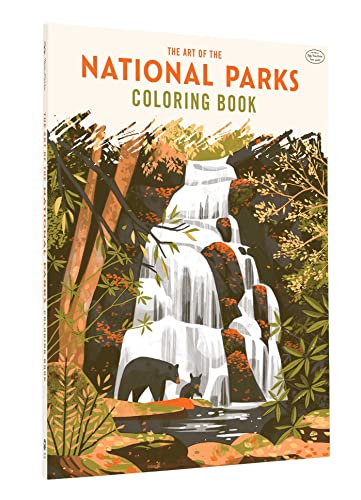 Fifty Nine Parks The Art Of The National Parks Coloring Book (fifty Nine Parks Coloring Books) 