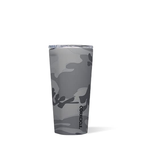 Corkcicle Tumbler-Grey Camo