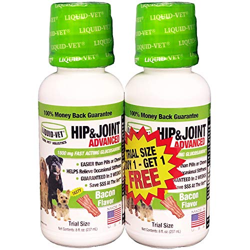 Liquid-Vet Dog Joint Formula - Bacon-2 Pack