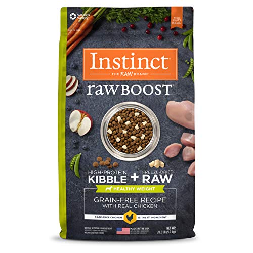 Nature's Variety Instinct® Raw Boost® Grain-Free Recipe with Real Chicken For Healthy Weight for Dogs