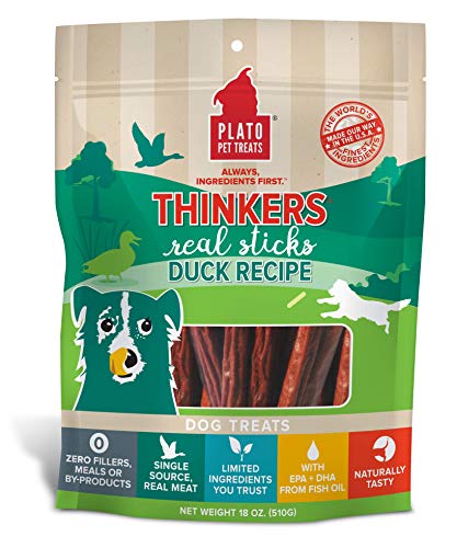 Plato Thinker Sticks - Duck Dog Treats
