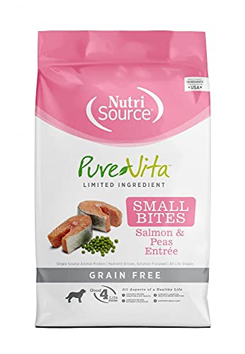 PureVita™ Grain Free Salmon & Peas Formula Small Bites Dog Food