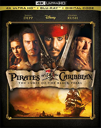Pirates Of The Caribbean/Curse Of The Black Pearl@4KUHD@PG13