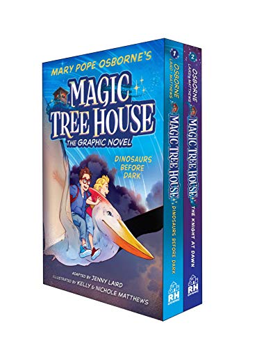 Mary Pope Osborne Magic Tree House Graphic Novels 1 2 Boxed Set (a Graphic Novel Boxed Set) 