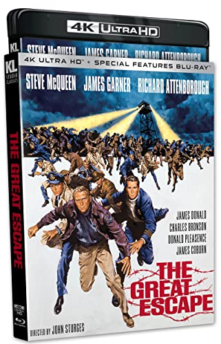 The Great Escape/McQueen/Garner/Bronson/Coburn@4KUHD@NR