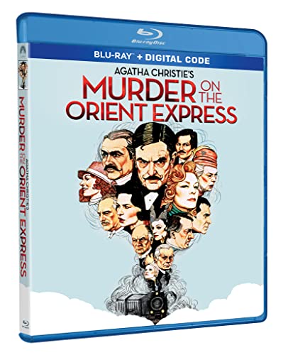 Murder On The Orient Express (1974)/Finney/Bacall/Balsam/Bergman/Bisset@Blu-Ray@PG