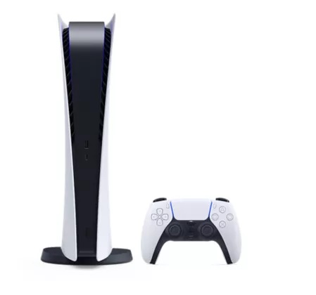 PS5/Pre-Owned no Optical Drive (Slim & Non-Slim)@Includes DualSense controller & Stand@Power Cord, HDMI cable, USB-C Charge cable