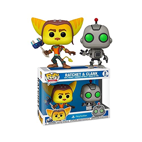 Funko Pop!/Playstation - Ratchet & Clank@Games 2 Pack@GameStop Exclusive