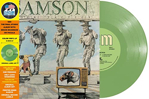 Samson/Shock Tactics (Coke Bottle Green Vinyl LP)@Amped Exclusive