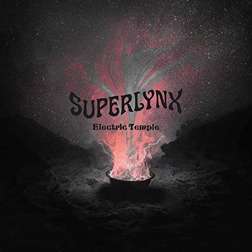 Superlynx/Electric Temple (BLACK WITH WHITE SPLATTER VINYL)
