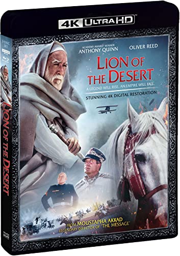 Lion Of The Desert/Reed/Quinn@4KUHD/Blu-Ray@PG
