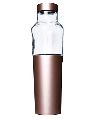 Corkcicle Hybrid Canteen-Rose Metallic