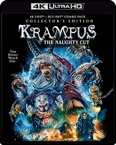 Krampus (2015) (Naughty Cut) (SCREAM! Factory)/Adam Scott, Toni Collette, and David Koechner@PG-13@4K Ultra HD + Blu-ray