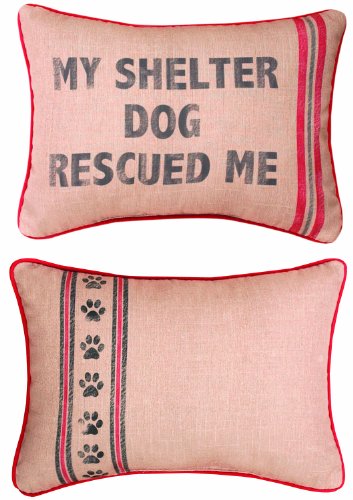 Pillow-My Shelter Dog Rescued Me