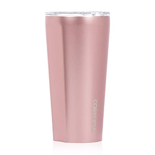 Corkcicle Tumbler-Rose Metallic