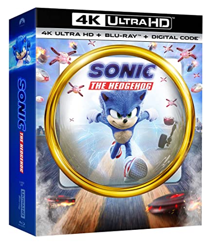 Sonic Hedgehog Bonus Stage Edition/Sonic Hedgehog Bonus Stage Edition@4K UHD/Blu-Ray/Digital@PG