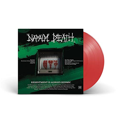 Napalm Death/Resentment Is Always Seismic - a final throw of Throes@Transparent Red Vinyl