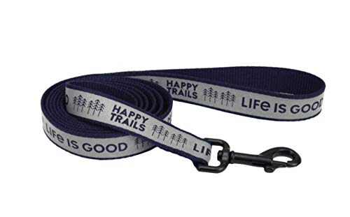 Life is Good Reflective Dog Leash-Happy Trails