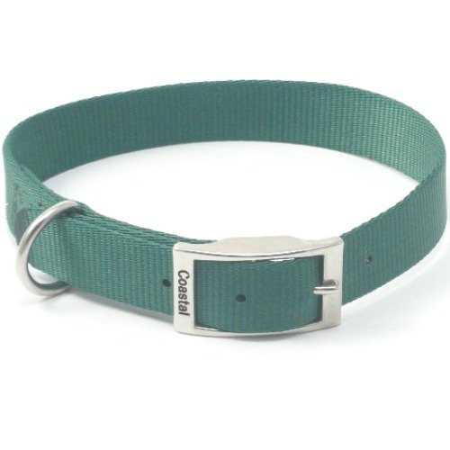 Coastal Single-Ply Dog Collar-Hunter