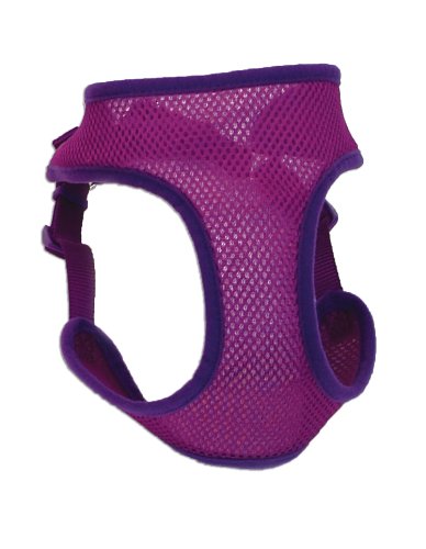 Comfort Soft Wrap Adjustable Dog Harness-Orchid-3/8" x 11"-13"-