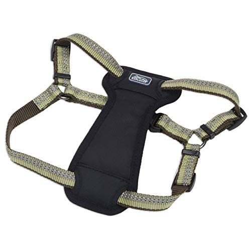 K9 Explorer Reflective Adjustable Padded Dog Harness-Goldenrod