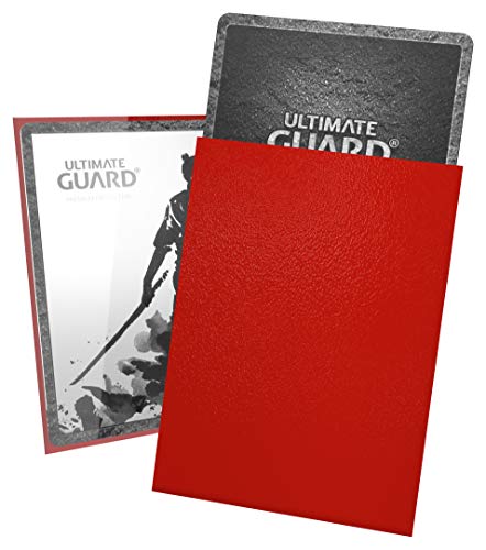 Katana Card Sleeves/Red (100ct) Standard Size