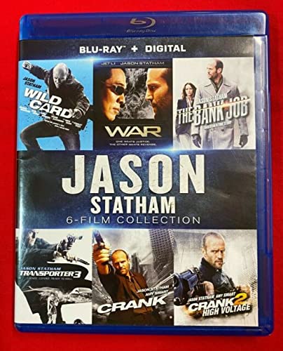 Jason Statham 6-Film Collection/Wild Card/War/Bank Job/Transporter 3/Crank/Crank 2