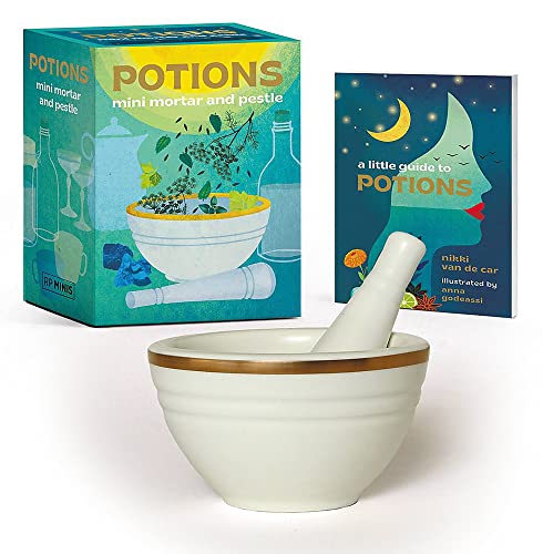Running Press Mega Deluxe Kit/Potions Mini Mortar and Pestle