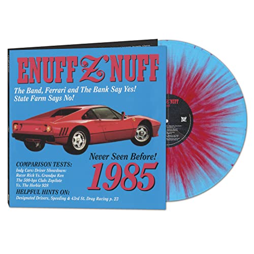 Enuff Z'Nuff/1985 (Blue & Red Starburst Vinyl)@Amped Exclusive