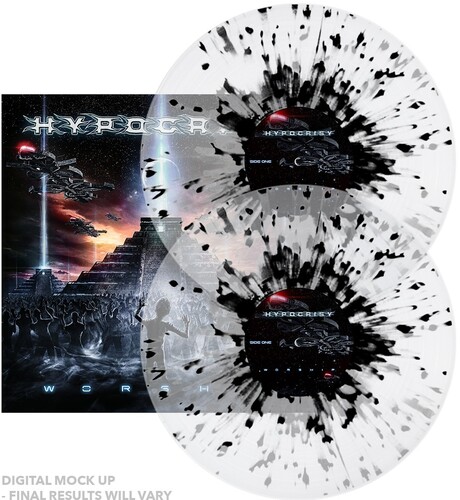 Hypocrisy/Worship (Clear with Black Splatter Vinyl)