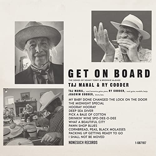 Taj Mahal & Ry Cooder/GET ON BOARD