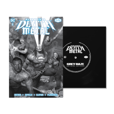 Grey Daze/Anything, Anything (Black Flexi Single)@Dark Nights: Death Metal #2 Soundtrack Indie Exclusive@7"