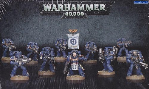 WARHAMMER 40K/SPACE MARINE TACTICAL SQUAD
