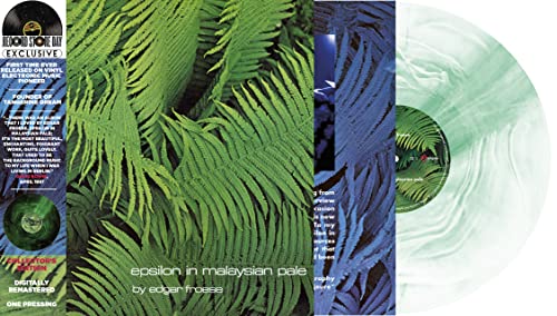 Edgar Froese/Epsilon In Malaysian Pale (Marble Mily Clear/Green Vinyl)@RSD Exclusive