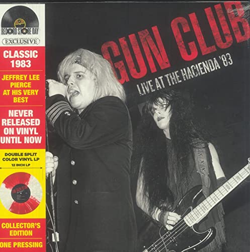 The Gun Club/Live At The Hacienda '83 (Double Split Crystal Clear/Black Vinyl)@RSD Exclusive