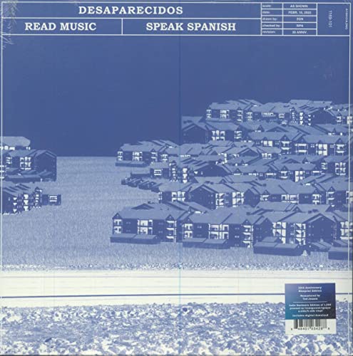 Desaparecidos/Read Music/Speak Spanish (TRANSPARENT BLUE VINYL)@Remastered@LP