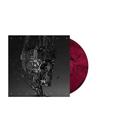 Caliban/Dystopia (Transparent Pink-Black Marble Vinyl)