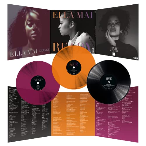 Ella Mai/Time Change Ready(Black/Violet/Orange Vinyl)@Anniversay Vinyl@LP