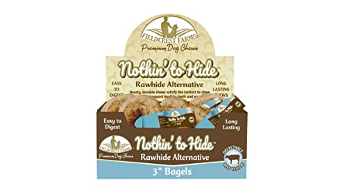 Nothin' to Hide 3" Bagel Dog Chew-Beef