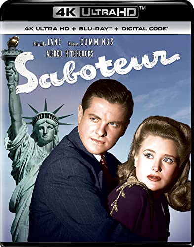 Saboteur/Cummings/Lane@4KUHD/Blu-Ray/Digital@PG