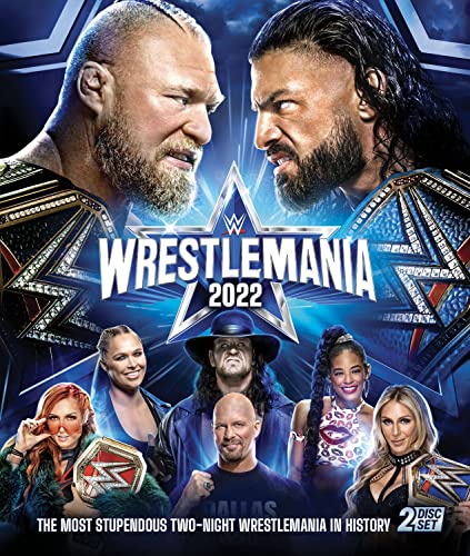 WWE - WrestleMania 38/Roman Reigns, Brock Lesnar, and Stone Cold Steve Austin@TV-PG@Blu-Ray